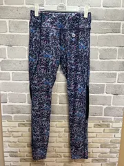 【B1-46】◇ROXY   サイズL    スパッツ　多色　総柄