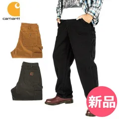 【新品】 カーハート Carhartt ウォッシュド ダック ぺインターパンツ B11 股下 （約76cm） メンズ ワークパンツ Washed-Duck Work Dungaree 33インチ [CRR-94]