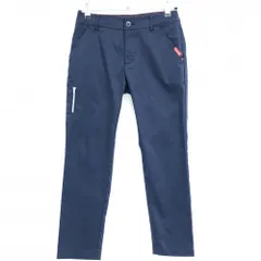 【超美品】ルコックゴルフ パンツ ネイビー×レッド 後ポケット刺しゅう  レディース 7 ゴルフウェア le coq sportifのサムネイル