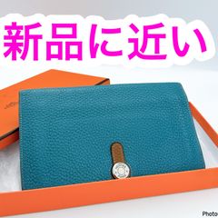エルメス✨ベアン スフレ ゴールド ブラウン 二つ折り長財布 61 - メルカリ