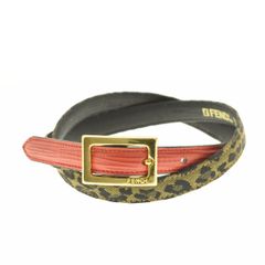 【FENDI】レオパード ナローベルト FENDI フェンディ レオパード&REDレザーベルト - メルカリ