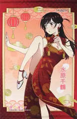 【中古】タペストリー 水原千鶴 B3タペストリー 「彼女、お借りします×カラオケの鉄人」