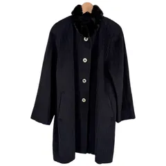 Cremona クレモナ アルパカ ミンク ファーコート ロング丈 9号 レディース 古着