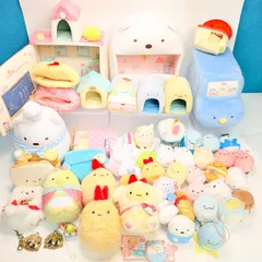 すみっコぐらし　ぬいぐるみ　大量　100サイズ まとめ売り　着ぐるみ 51207 学校 車 てのりぬいぐるみ
