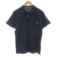 ポールスミス PAUL SMITH ポロシャツ カットソー 半袖 刺繍 M 紺 ネイビー /KU