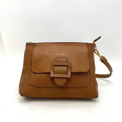 FIRANO フィラノ ショルダーバッグ ポシェット 革 茶 FZ139