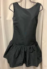 RED VALENTINO ブラック ノースリーブワンピー38サイズ