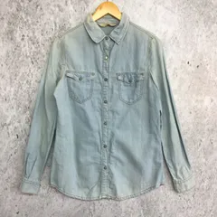 ZARA ザラ Z1975 デニム シャツ ライトブルー Sサイズ 〇□