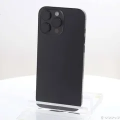 〔展示品〕 iPhone16 Pro Max 256GB ブラックチタニウム 3N528J／A SIMフリー【276】