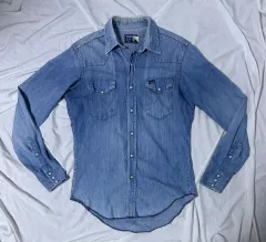 Usa Wrangler(ラングラー) デニム ウェスタン シャツ
