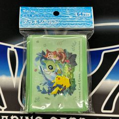 P】ピカチュウ＆ゼクロム WCS 64枚入 デッキシールド ポケモンカード