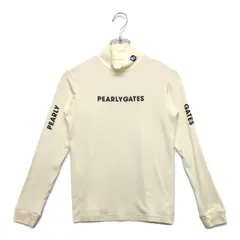 中古 レディース パーリーゲイツ PEARLY GATES 長袖シャツ 0(S) 白 ハイネック カットソー