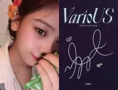 【中古】コレクションカード(女性) VIVIZ/オムジ(Umji)/裏面黒・印刷サイン入り/CD「VarioUS(Photobook Ver.)」フォトカード(SIDE-A Ver.)