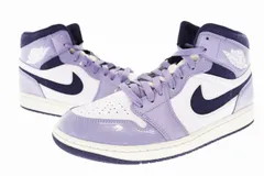ナイキ NIKE WMNS AIR JORDAN 1 MID SKY J LIGHT PURPLE ウィメンズ エアジョーダン1 ミッド DZ3745-500 28.5 ライトパープル ブランド古着ベクトル 中古▲■250629