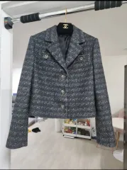 高級ツイード クロップドジャケット 新品