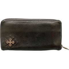 GUCCI グッチ GGキャンバス 長財布 二つ折り 赤 レザー 型番346058