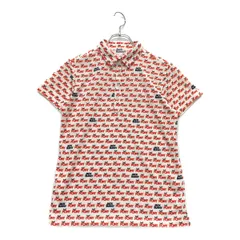 中古 レディース ジャックバニー Jack Bunny!! 半袖ポロシャツ 1(M) 白×赤×紺 PONY ロゴ柄