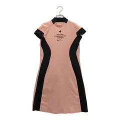 中古 レディース ルコックスポルティフ le coq sportif ワンピース S ピンク 半袖 ストレッチ
