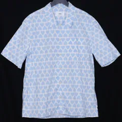 AMI ALEXANDRE MATTIUSSI Boxy Fit Shirt サイズ42 ブルー HSH203.CO0029のサムネイル