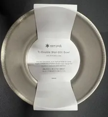 2026年最新】snow peak チタンダブルボウル 600の人気アイテム - メルカリ