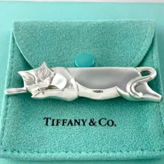 美品　Tiffany　ブローチ　コサージュ　アルファベット　L　シルバー 2025年最新】TIFFANY レディース ブローチ・コサージュの人気アイテム