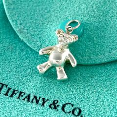 Tiffany & Co. テディベアチャーム シルバー TIFFANY&Co.（ティファニー） ネックレス テディベア シルバー925