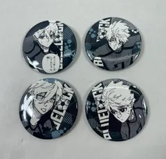 2251・ブルーロック 凪 誠士郎 缶バッジ 4個セット クラックスCRU 原作絵