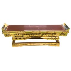 仏具＊上前卓＊木製＊木彫入＊10号【304】 - メルカリ