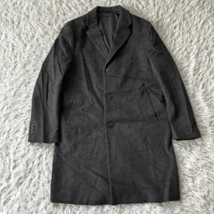 状態良 UNIQLO ユニクロ カシミヤ混 ウールカシミヤチェスターコート アウター 古着 4433