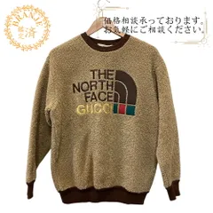 GUCCI グッチ 644662 21SS THE NORTH FACE ボア  アクリルニットスウェット  スウェット ブラウン ユニセックス