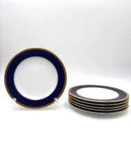 ♪美品♪レイノー　リモージュ　金彩　コバルトブルー　ディナープレート　6枚 7 ♪美品♪レイノー リモージュ 金彩 コバルトブルー ディナープレート 6