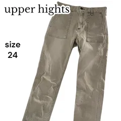 upper hights アッパーハイツ チノパン カーゴパンツ ベージュ サイズ24のサムネイル
