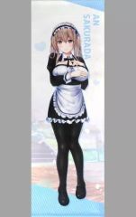 値下× 閃乱カグラ 雪泉 ボンテージメイド 等身大タペストリー ドン