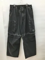 GU ×UNDERCOVER ジーユー×アンダーカバー 2WAY デニムコンバーチブルワイドカーゴパンツ L 2512WS026
