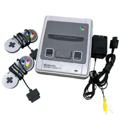Nintendo/任天堂 スーパーファミコン 本体 コントローラー2個　SFC 動作品