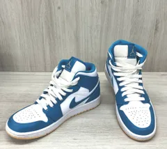 NIKE/ナイキ/スニーカー/AIR JORDAN 1-Mid/DQ8426-400/ライトブルー系×ホワイト/27cm