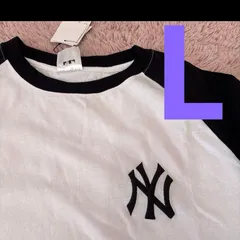 新品　ニューヨーク・ヤンキース　MLB 半袖Tシャツ　ロンt レディース　L