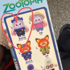 ズートピア警察 ジュディ ぬいぐるみ キーホルダー ぬい