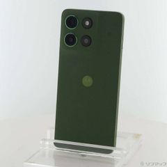 〔中古品〕 moto g66j 5G 128GB ディルグリーン PB810000JP SIMフリー【297】