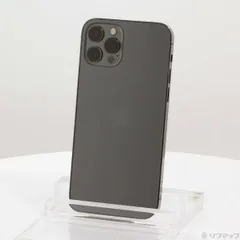 〔中古品〕 iPhone12 Pro 256GB グラファイト MGM93J／A SIMフリー【305】