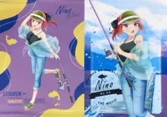 【中古】タペストリー 中野二乃 B2タペストリー2本セット 「きゃらっとくじ 映画 五等分の花嫁～おさかな日和～」 B賞