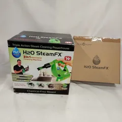 H2OスチームFX Amazon | 【正規品】H2OスチームFX 8点デラックスセット (グリーン