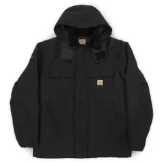デッドストック 未使用 カーハート Carhartt Extremes 00s 2000年代 エクストリームコート トラディショナル コーデュラナイロンダック フード付き USA ビンテージ 古着 ジャケット ブラック 黒 M【中古】