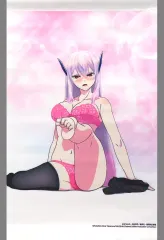 【中古】タペストリー 羽前京香 A4タペストリー 「魔都精兵のスレイブ 1/7スケールフィギュア 羽前京香ランジェリーstyle」 きゃにめ限定予約特典