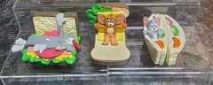 開封版)トムとジェリー サンドイッチ フィギュア 3種 セット まとめ売り