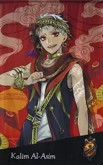 【中古】タペストリー(大型) カリム・アルアジーム プレミアムビッグタペストリー～スカラビア寮＆ポムフィオーレ寮～ 「ディズニー ツイステッドワンダーランド」