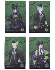 【中古】タペストリー(大型) 全4種セット プレミアムビッグタペストリー～ディアソムニア寮～ 「ディズニー ツイステッドワンダーランド」