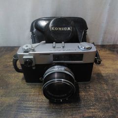 フィルムカメラ 昭和レトロ コニカ 「KONICA Auto S (現状品)」電池が