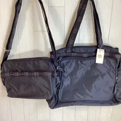 ヒロココシノ　HIROKO KOSHINO  ナイロンバッグペアセット　☆未使用☆      …e.s