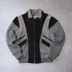 【OUTDOOR EXCHANGE】ヴィンテージ スウェードジャケット ／短丈 80's Vintage Suede Knitのサムネイル